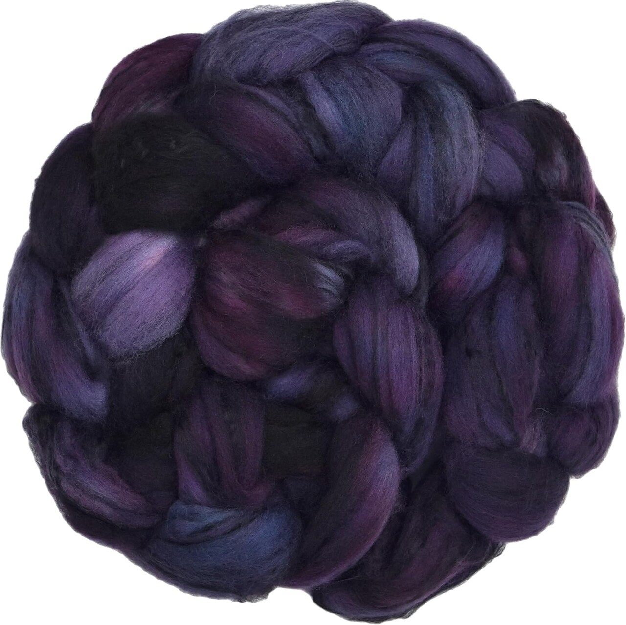 Hand Dyed Merino Wool Roving Blended with Tencel: Gorgeous tonal colorways for easy needle felting, hand spinning or weaving. Choose 1oz or 4oz